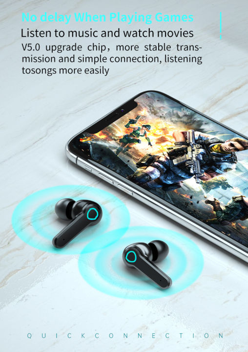 M19%20Wireless%20Bluetooth%20Earbuds%20TWS%20Earphone%20Wireless%20Bluetooth%205.1Touch%20Control%20Headphones%20With%20Mic%20Waterproof%20With%20Flashlight%20Function%20-%20Image%203