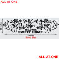ALL-AT-ONE # 42  ("WALL DECORATION STICKER 1" )  Self-Adhesive Waterproof Vinyl (PVC) Wall Decal Art Sticker For Sitting Room, Living Room, Entrance, Main Entrance Door, Above The Led, and to Gift Your Friends.. 