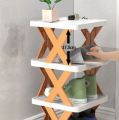 Simple Shoe Rack Shoe Storage Organizer, Compact Shoe Shelf, Door Shoe Cabinets Bathroom Shelving Closet Organizer (6 Layer). 
