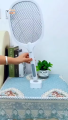 Thinkerz Rechargeable Mosquito Zapper Racket with UV Light Stand – Ultimate Insect Killer. 