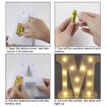 Light Up Letters,Alphabet LED Letter Lights Warm White Night Light Letters for Home Party Bar Wedding Festival Decorative (1 Piece) A TO Z  ALPHABET IS  AVAILABLE. 