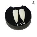 Halloween Cosplay Vampire Fangs Werewolf Teeth Fancy Dress Costume Accessory Tooth#19mm. 