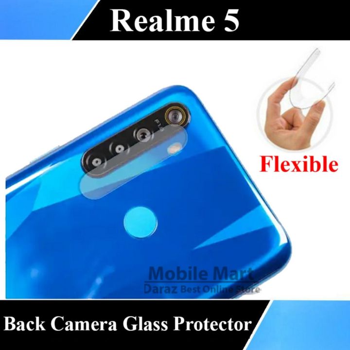 Realme 5/5s/5i Back Camera 9H Gorilla Flexible Protector For