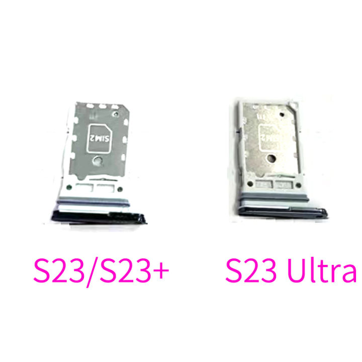 For Samsung Galaxy S23 Plus Ultra Sim Card Tray Reader Holder SD Slot Adapter