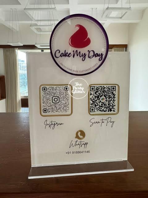 Custom Multi QR Code Sign | Payment Sign | Social Media QR Code Sign ...