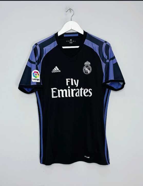 Original C Ronaldo  Real Madrid  2017/18  black Shirt Available