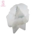 Epoxy Resin Mold Heat Resistant Faux Crystal Cluster Stone Silicone Mold Jewelry Accessories. 