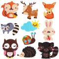 Kids DIY Diamond Painting Stickers 5D Diamond Embroidery Art Mosaic Stickers Kits. 