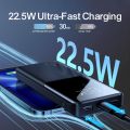 100% Original Joyroom JR-QP191 Power Bank 10000mAh 22.5W PD Fast Charging Powerbank Portable External Battery Phone Charger Powerbank For iPhone 15 pro max / 14 pro max /14 13 12 11 Pro Max SE 10 XR XS X Samsung Galaxy S23/S22 Ultra/ S22+/S22, Note 10/Not. 