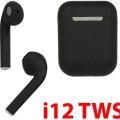 Original Branded High Quality i12 TWS Wireless Airpods Super Sound Quality with Charging Case. 