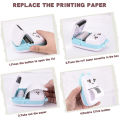 Mini Printer Portable,Wireless Bluetooth Thermal Printers Printing Gift for Label Receipt Photo Notes Study Home Office. 
