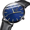 Mens Watches Top Luxury Brand Ultra thin Wrist Watch Men Watch Blue Glass Men's Watch Clock relogio masculino erkek kol saati. 