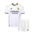 Real Madrid Home Football Jersey with Shorts 2023/24 – White. 