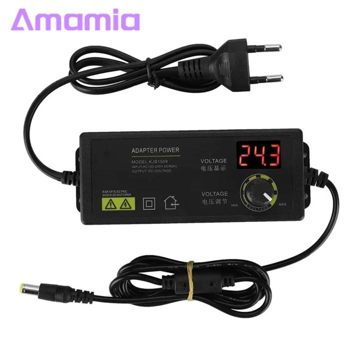 Power Adapter with Led Indicator Adjustable Voltage Power Adapter with Led Display 3-36v 60w Cnc Power Supply for Home Charger Adjustable Voltage Power Supply