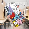 UCUC for Tecno Spark 7 Pro Case Korean Group BTS Cover Shockproof Soft Silicone Ultra Thin TPU Phone Case. 