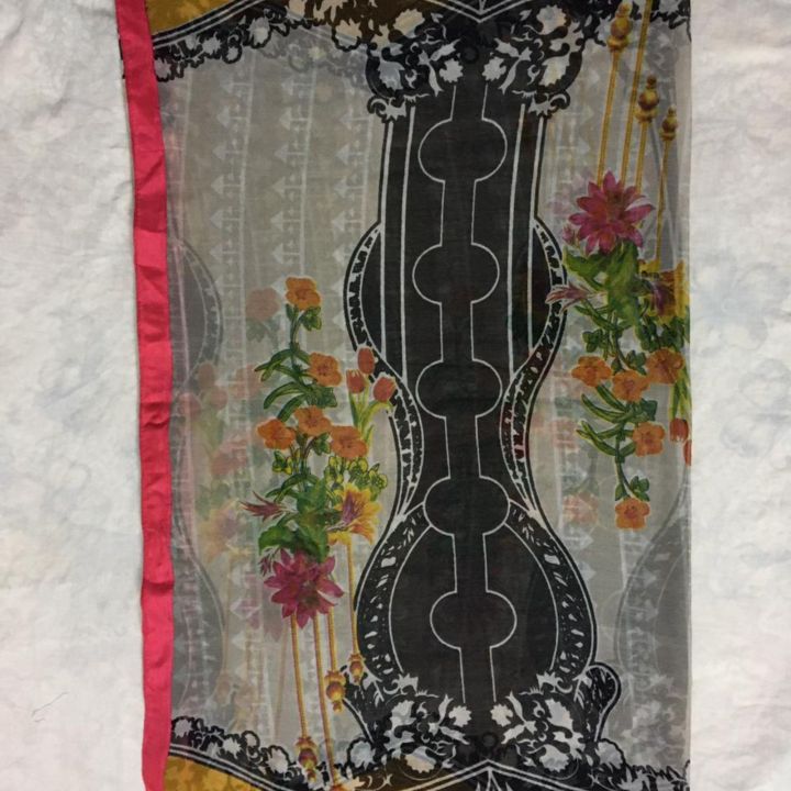 Free Shipping Printed Chiffon Dupatta for Girl and Ladies
