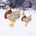 Attractive Chicken Light Widely Use Acrylic LED Scarf Chicken Night Lamp for Home. 