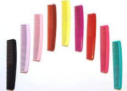 Plastic Hair Comb / Kanga / Hair Brush - Fine Material