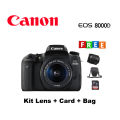 Canon 8000D Kit Lens + Card + Pouch. 