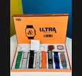 I20 ULTRA T10 ULTRA T900 ULTRA Y60 ULTRA Y20 ULTRA  Y80 Ultra H20 Ultra S100 Ultra, I20 Ultra , 7 in 1 Smart Watch 2.02 inch high-definition large screen high configuration version strap + Airpods combination+case. 
