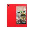 HTC Desire 728  Common Leather Texture Mobile Skin - Red. 
