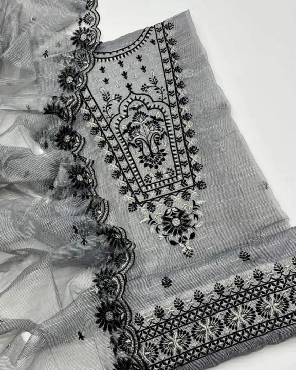 SANIA.B%20%7CNew%20Summer%20Collection%202k23%7C%202Piece%20soft%20Khadi%20Net%20Embroidery%20Unstitched%20Suit%20-%20Image%202