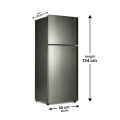 PEL Refrigerator Life Pro Series - 7 Cubic Feet Capacity -PRLP 2000 Metallic Golden/Grey - (100% Copper  Condenser)10 Years Brand warranty. 