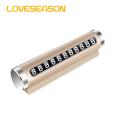 Loveseason Phone Number Plate Metal Plate Car Dashboard Mobile Phone Number Card. 