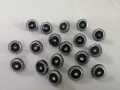 Black/Silver Fancy  Buttons for Dress Set of 50 Pieces. 