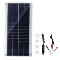 300W Solar Panel Portable Dual 12/5V DC USB Fast-Charg Waterproof Emergency Charg Outdoor Charger for Car. 