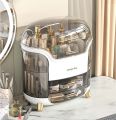 Portable Light Luxury Multi-Function Makeup Box  Dustproof Cosmetic Organizer with Lid  Skincare, Jewelry & Accessories Storage Case for Home & Travel. 