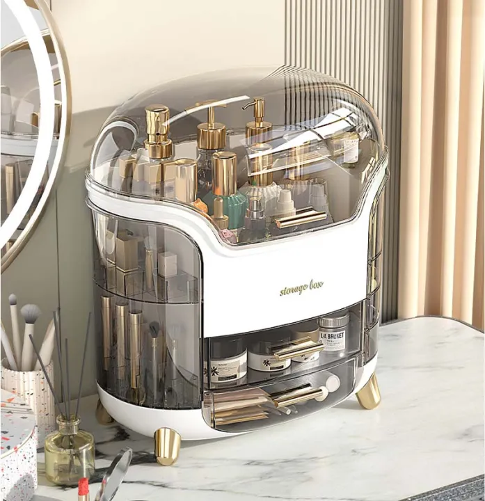 Portable%20Light%20Luxury%20Multi-Function%20Makeup%20Box%20%20Dustproof%20Cosmetic%20Organizer%20with%20Lid%20%20Skincare,%20Jewelry%20&%20Accessories%20Storage%20Case%20for%20Home%20&%20Travel%20-%20Image%203