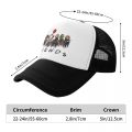 Classic Horror Movie Friends Character Baseball Cap for Men Women Adjustable Trucker Hat Sports. 