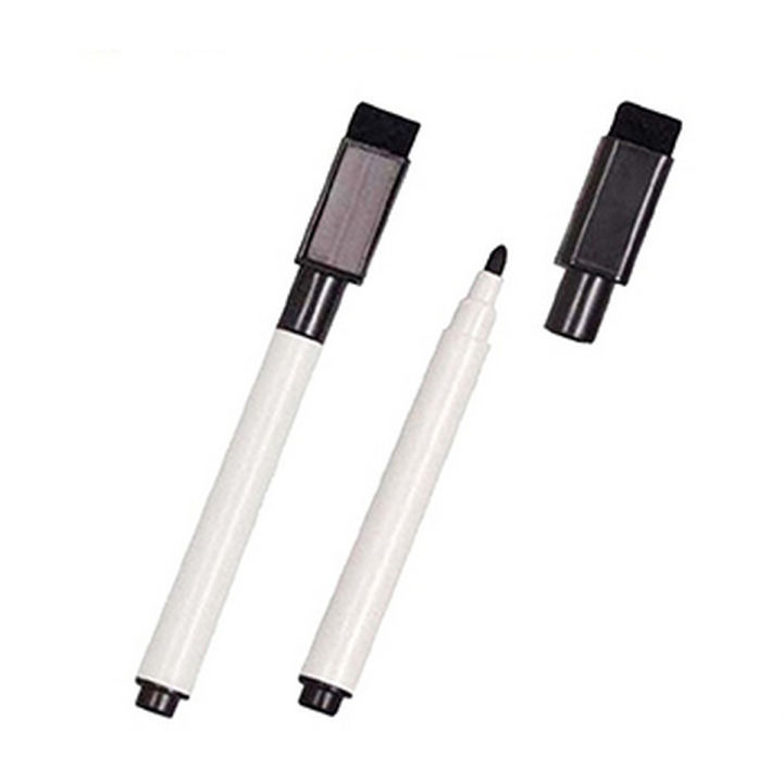 MyKitab - White Board marker with Eraser 2 piece