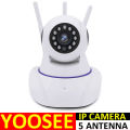 YOOSEE Camera Wifi IPCam Full HD Triple Antenna 2 mp PTZ 2 Way Audio. 