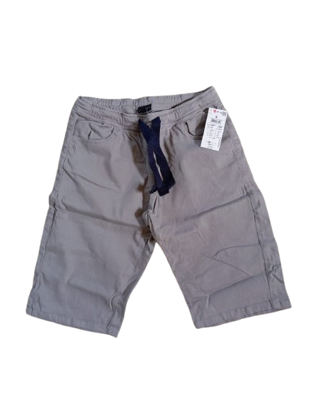 Brown Box Rip waistband Shorts for Men