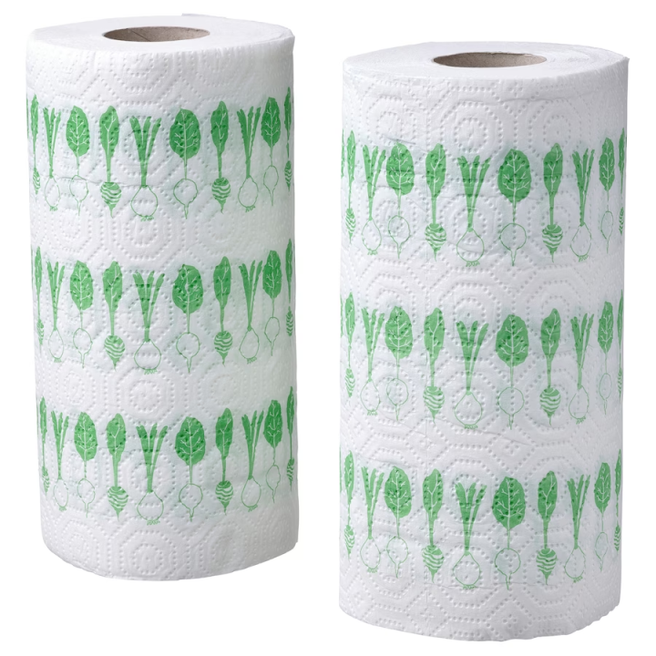 Kitchen roll Ikea Set Of 2  patterned roll