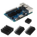 Ethereon Chipset Cooler Effective Banana Pi M5 Aluminum Chipset Heat Sink. 