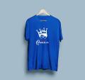 Half Sleeves T Shirt For Girls new stylish design (Queen) Casual Wear ,Export Quality , Round Neck. 