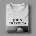 Men's Nicolas John Travolta Cage T Shirt Cotton Clothes Fun Short Sleeve Crew Neck Tee Shirt Graphic T-Shirt. 