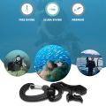 3 Pcs Diving Hose Holder Clip with Snap Hook Buckle for Dive. 