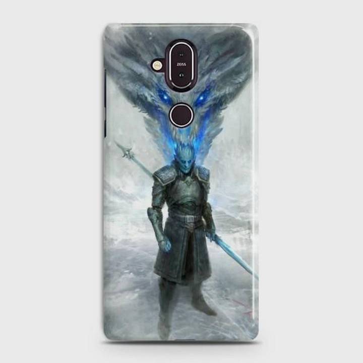 Nokia 8.1 Cover - SkinLee HQ Hard Case - Night King Game Of Thrones - SKINLEE-596-1-389-257