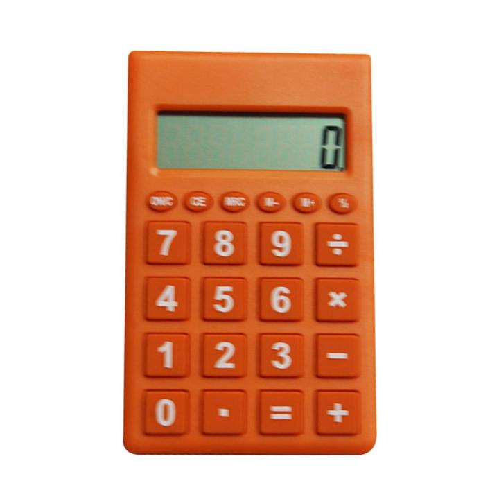 Portable Mini 12 Electronic Calculator Special Office Supplies for Students Optional Colors 4.49x2.75in Fresh Color