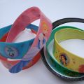 Pack of 2 - Disney Cartoon Characters Thick Hairbands for Girls Hair Accessories Head wear. 