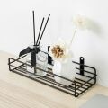 Bathroom kitchen Punch Corner Frame Shower Shelf Wrought Iron Shampoo Storage Rack Holder bathroom accessories. 