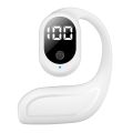 100% Quality+COD Xiaomi FN-98 Wireless Bluetooth Earphone High Battery Long Range, Digital Display Does Not Enter Ear Air Conduction Motion Single ear headset. 