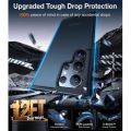 Torras Guardian Series Phone Case for Samsung Galaxy S24 Ultra – Black. 