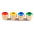 Children's Fun Rotating Wooden Kaleidoscope Puzzle Early Education Polygon Mirror Bee Eye Magic Caleidoscope Gadgets Children. 