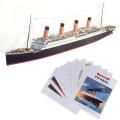 1:400 DIY Handcraft Titanic Ship 3D Paper Model Sets Toys. 