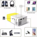 Mini Projector, Portable Pico Full Color LED LCD Video Projector. 